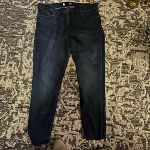 KUT Size 14 Connie High Rise Raw Cut Ankle Skinny jeans excellent condition